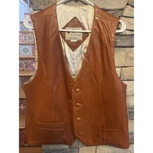 Continental Vintage Leather Fashions Clay Brown, Size 44